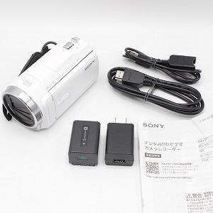 SONY HDR CX W ホワイト｜買取価格