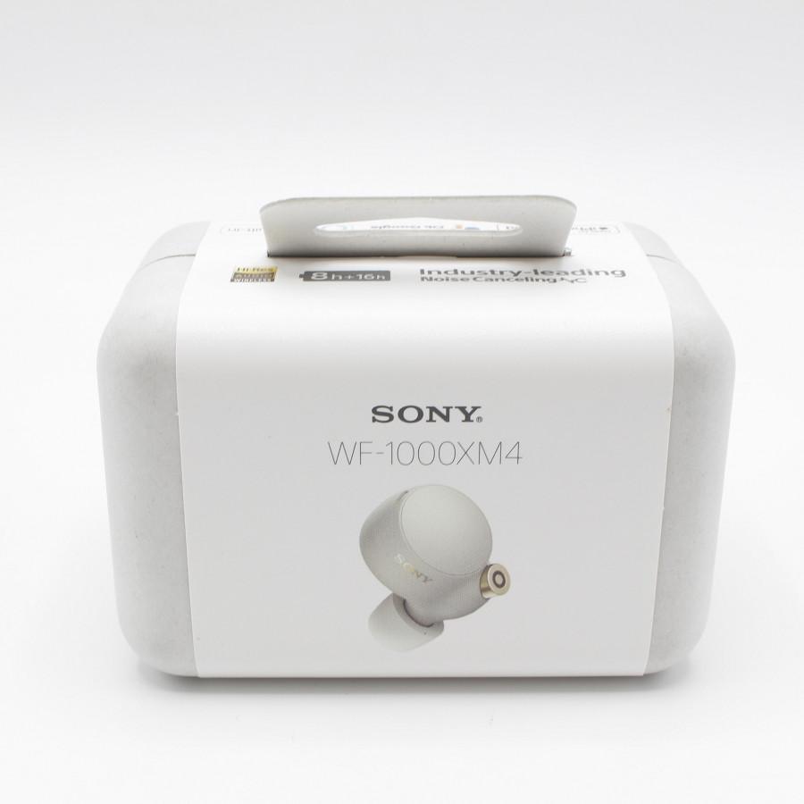 SONY WF-1000XM4 プラチナシルバー　新品未使用　保証書付き