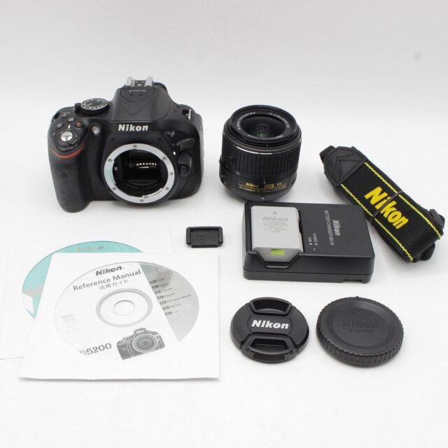 Nikon D5200 18-55 VR レンズキット ブラック｜買取価格 - リファン