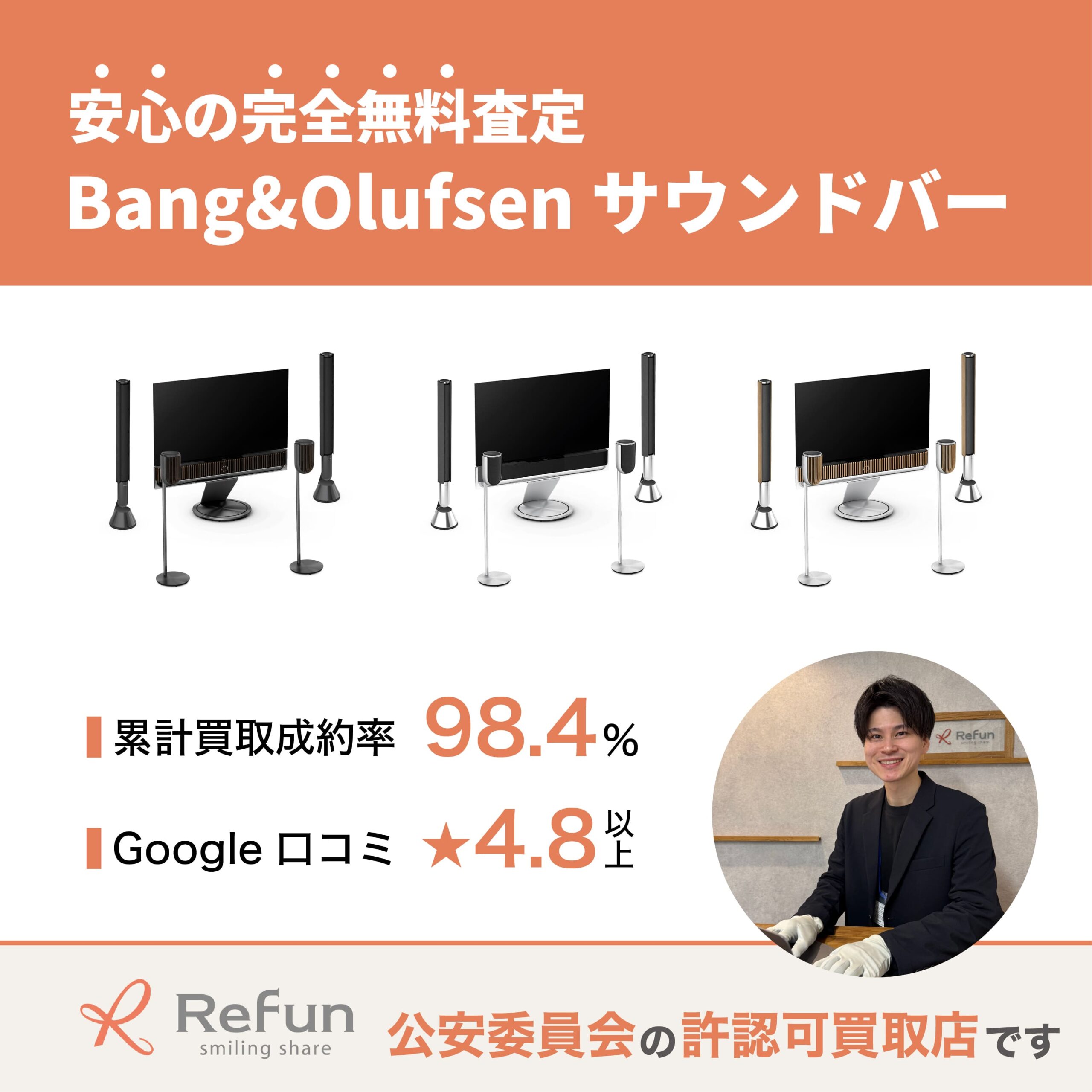 Bang & Olufsen サウンドバー買取