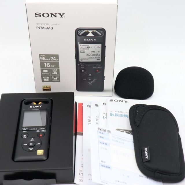 新品未開封 SONY PCM-A10 - SONY リニアPCMレコーダー PCM-A10 公式