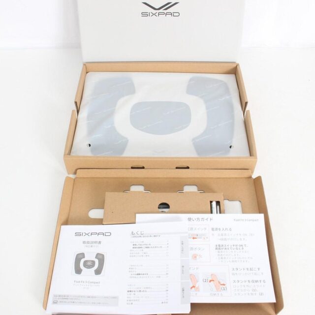 値下げMTG SIXPAD FootFitLite 直営店購入お箱なし MTG SIXPAD Foot Fit 3 Compact SE-DD-20A｜買取価格 - リファン