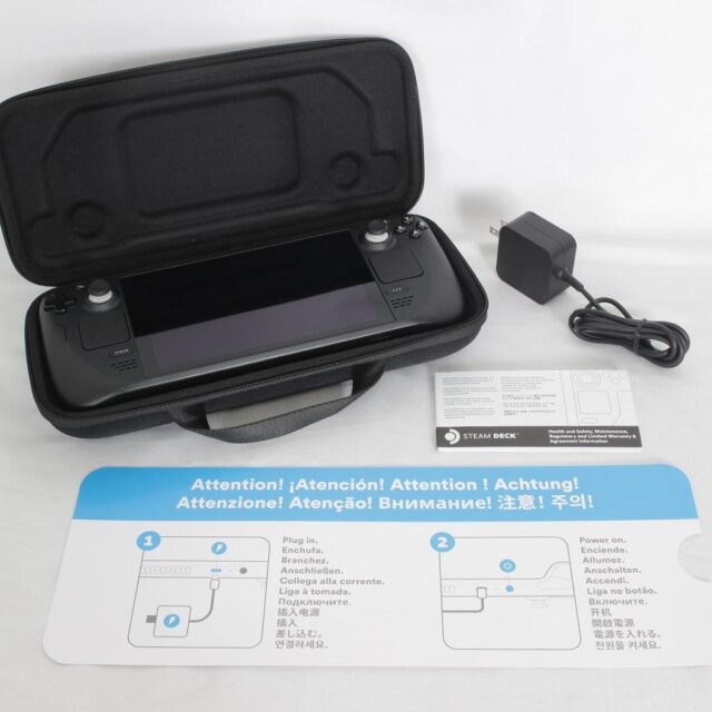 中古 Valve Steam Deck 64GB 付属品完備 Valve Steam Deck 64GB｜買取実績 - リファン